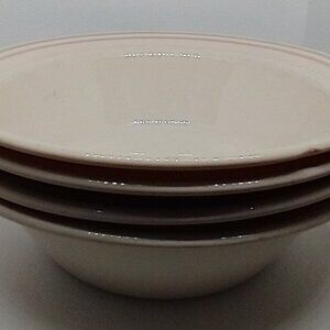 Vintage Corelle (4) Cereal Bowls by Corning Pattern Spring Pond